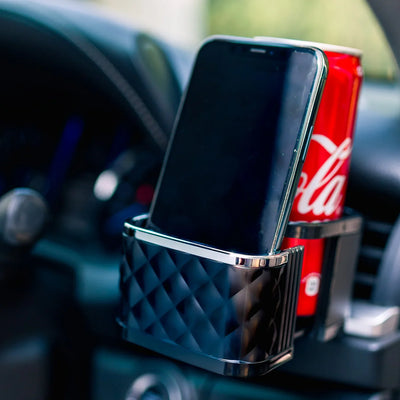 Car A/C Vent Phone And Cup Holder